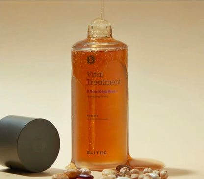 Blithe Vital Treatment 8 Nourishing Beans - Anti-Aging Essence Treatment - Targets signs of aging, improves skin elasticity and deeply hydrates skin, collagen and nutrients
