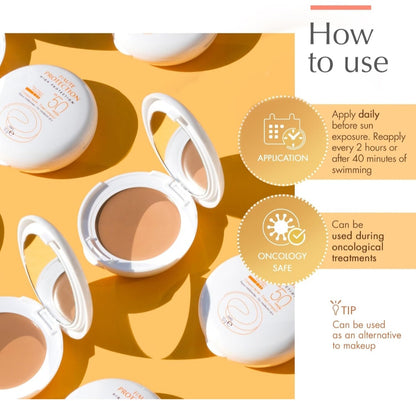 Avene High Protection Tinted Compact, Broad Spectrum SPF 50+ - Honey