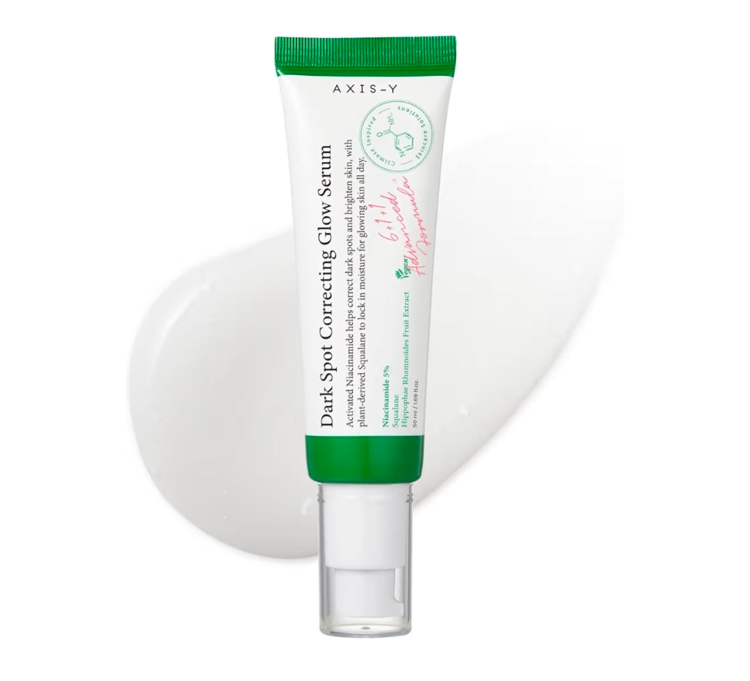 AXIS-Y Dark Spot Correcting Glow Serum - 5% Niacinamide Dark Spot Remover For Face - Vegan, Reduces dark spots, discoloration, and dullness