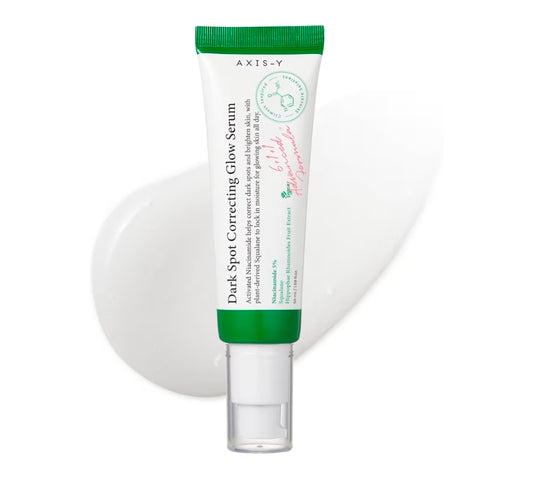 AXIS-Y Dark Spot Correcting Glow Serum - 5% Niacinamide Dark Spot Remover For Face - Vegan, Reduces dark spots, discoloration, and dullness