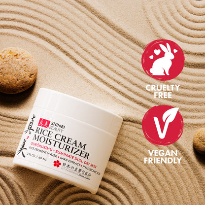 Crema hidratante de arroz Shinbi Beauty