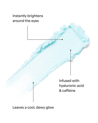 Tula Glow + Get It - Cooling & brightening eye balm - A caffeine-powered eye balm that brightens tired eyes