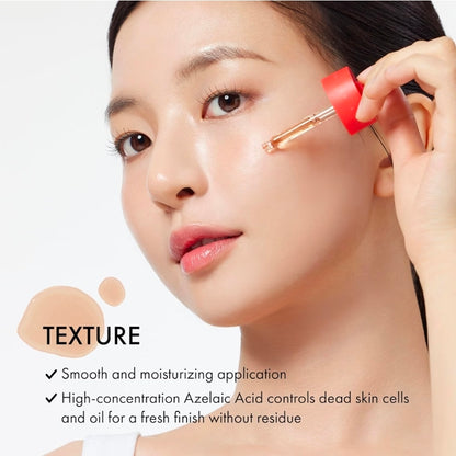Dr.Ceuracle Azelaic Acid 10 & Madecassoside Ampoule - Redness Relief and Soothing Serum for Sensitive Skin