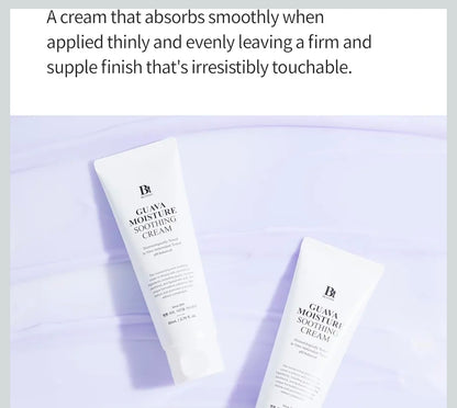 BENTON Guava Moisture Soothing Cream - Skin Soothing and Moisturizing Effect for Dry Skin & Sensitive Skin, Not Tested on Animals, Korean Skin Care