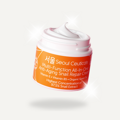 Crema reparadora antiedad multifunción de caracol todo en uno de Seoul Ceuticals