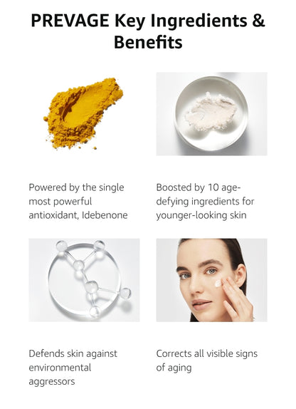Elizabeth Arden Prevage Anti-Aging Neck and Décolleté Firm & Repair Cream - Award-winning advanced Idebenone technology plus a protein restoring complex