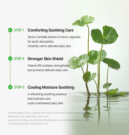IUNIK Centella Kids Calming Sheet Mask - Gentle Soothing Care - 1 Mask
Centella Asiatica & Vitamin B5 Cat-Shaped Vegan Sheet Mask