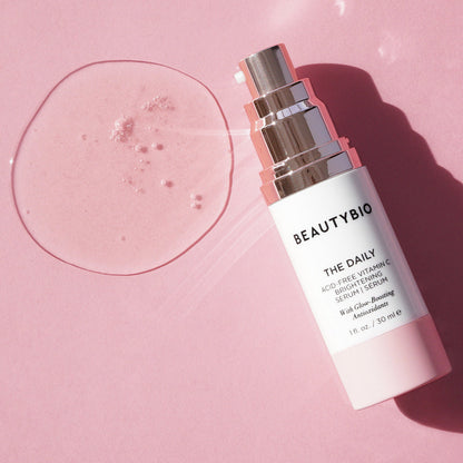 BeautyBio The Daily - Tono desigual, opacidad, deshidratación, estrés ambiental, piel sensible
