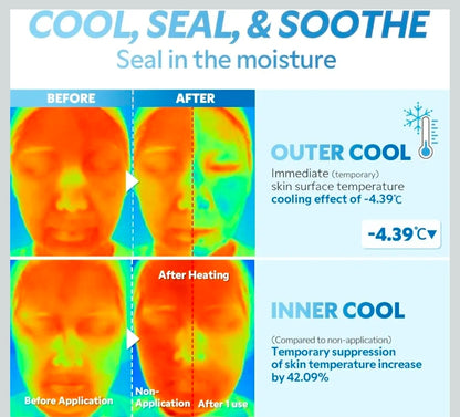 TIRTIR Suero refrescante con gotas de agua - -4,39 °C Suero refrescante para el rostro Hidratación instantánea Cuidado calmante, Espículas