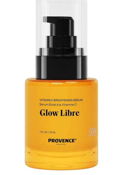 Provence Beauty Glow Libre Vitamin C Serum – 15% Vitamin C Brightening Serum, Tri-Blend with Kakadu Plum, Sea Buckthorn & Mica – Brightening & Hydrating