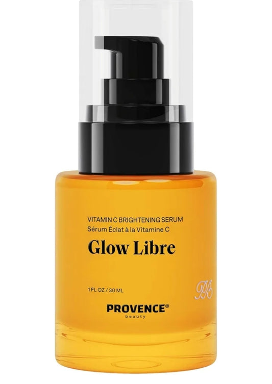 Provence Beauty Glow Libre Vitamin C Serum – 15% Vitamin C Brightening Serum, Tri-Blend with Kakadu Plum, Sea Buckthorn & Mica – Brightening & Hydrating