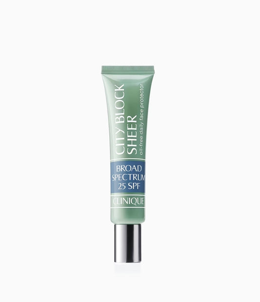 Clinique City Block Sheer Oil-Free Daily Face Protector Broad Spectrum SPF 25 - Lightly Tinted
