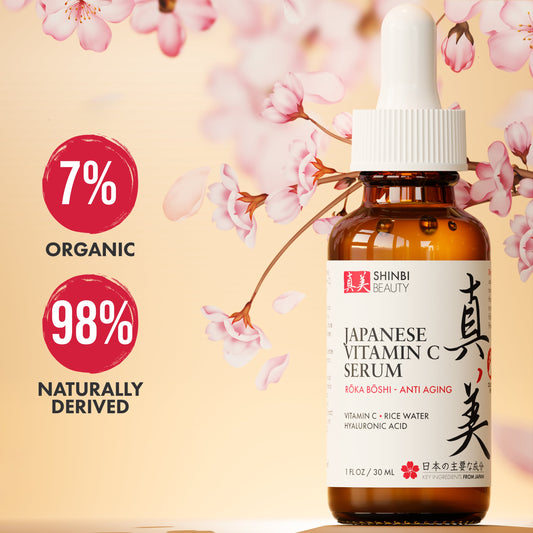 Suero japonés de vitamina C Shinbi Beauty