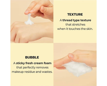numbuzin No.2 Cleansing Foam - Deep Clean Gentle Exfoliation, Deep Cleansing, Natural Ingredients,Blackheads, Excess Oil, Dead Skin Cells