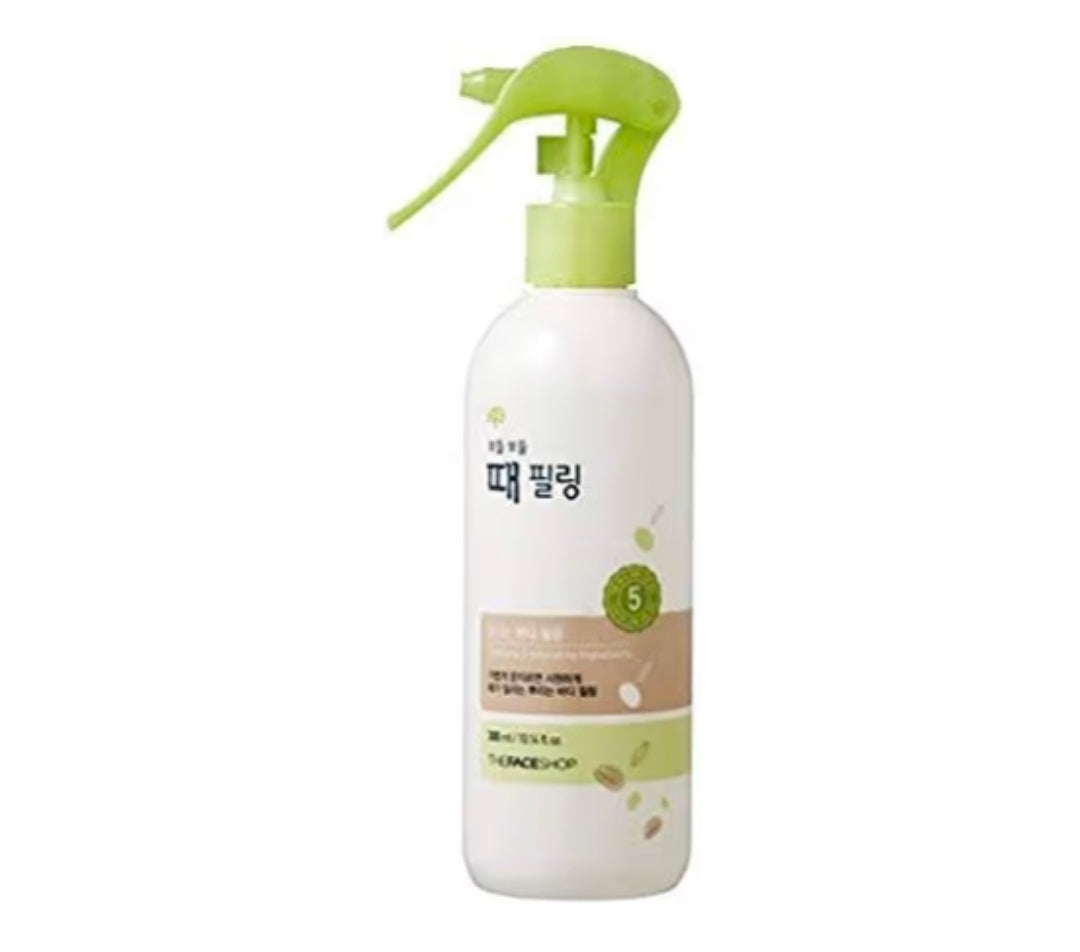 The Face Shop Smooth Skin Body Peel Spray - Gentle Exfoliator, Gommage Scrub, Convenient easy Mist to remove Dead Skin, At home Korean Scrub, Non-Irritating Korean Skin Care for Body