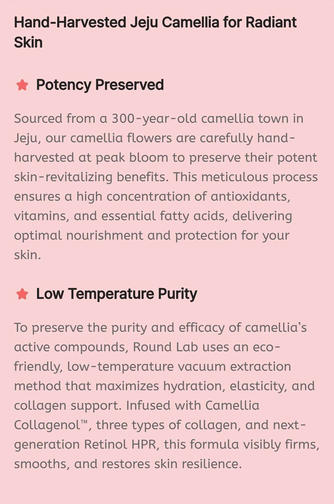 Round Lab Camellia Deep Collagen Firming Cream - Elasticity-Enhancing Face Moisturizer with Multi-Collagen for Long-lasting Hydration, Smooth and Firm Skin, Pore Tightening, Korean Skincare + 1 Free Mask