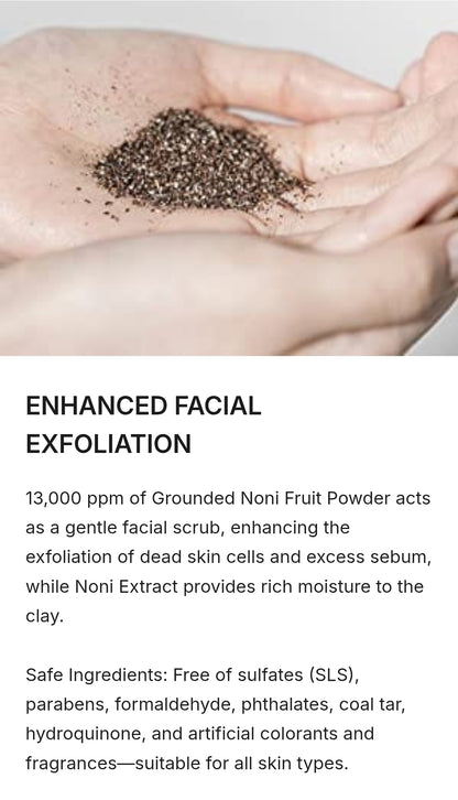Celimax The Real Noni Refresh Clay Mask - Deep cleansing, exfoliation, hydration