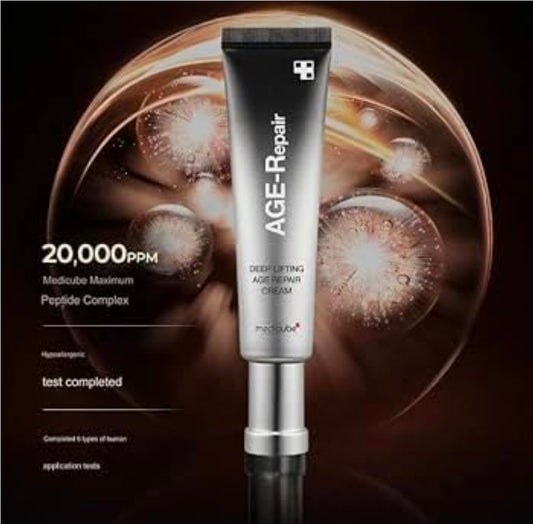 Medicube Deep Lifting Age Repair Lifting Cream - Contains peptide complexes that moisturize and strengthen the skin's moisture barrier