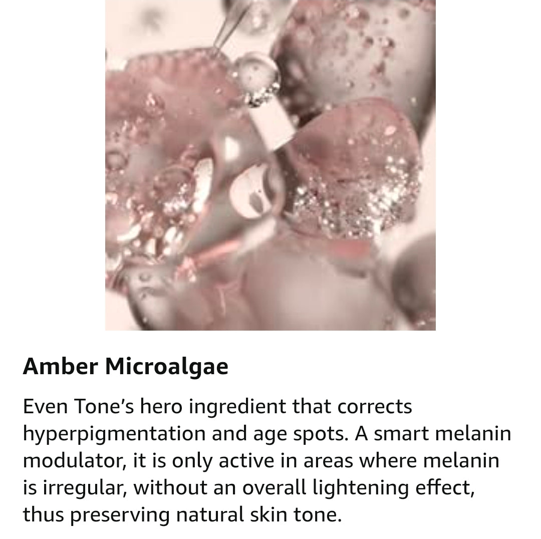Omorovicza Even Tone (1.0 oz), Daily Melanin-Modulating Face Serum with Amber Microalgae, Niacinamide, Mandelic & Gluconic Acids, Brightening Serum for Uneven Skin Tone