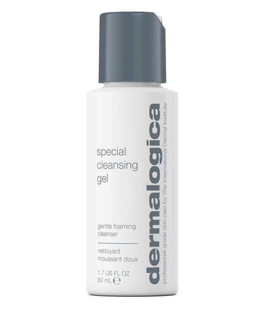 Gel limpiador especial Dermalogica suave - Jabón facial espumoso para mujeres y hombres - Deja la piel suave y limpia - 50 ml