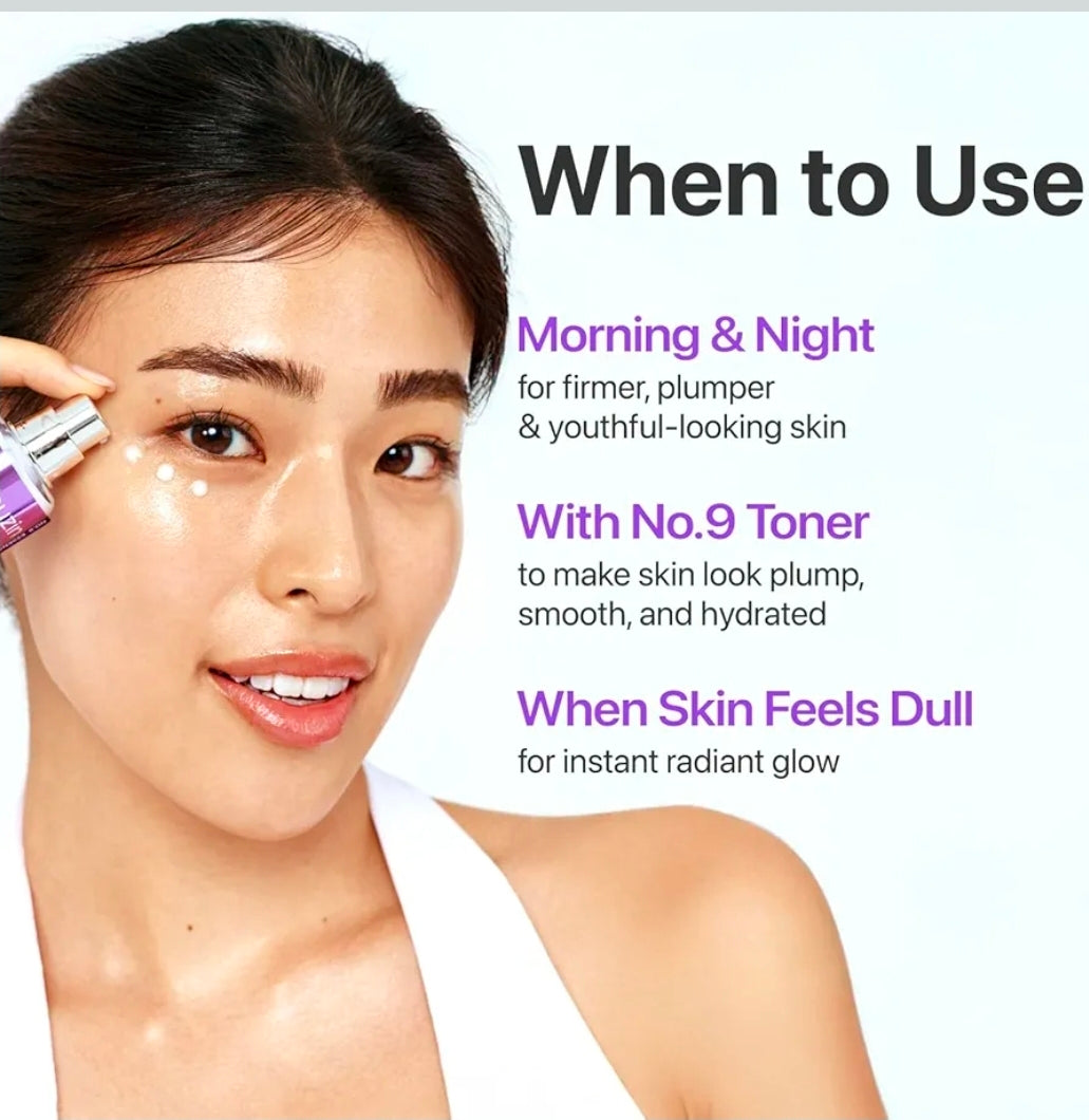 numbuzin No.9 NAD+ BIO Lifting Serum - Glow, Firming & Wrinkles