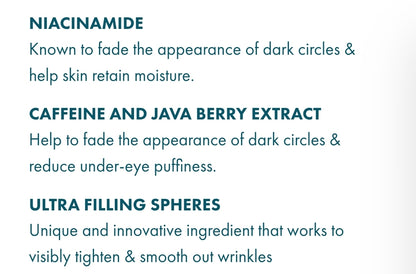 Crema iluminadora para ojos con niacinamida y cafeína Kopari