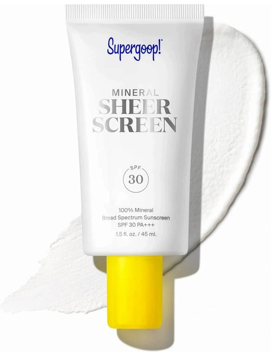 Supergoop! Protector solar 100 % mineral - FPS 30 PA+++ de amplio espectro