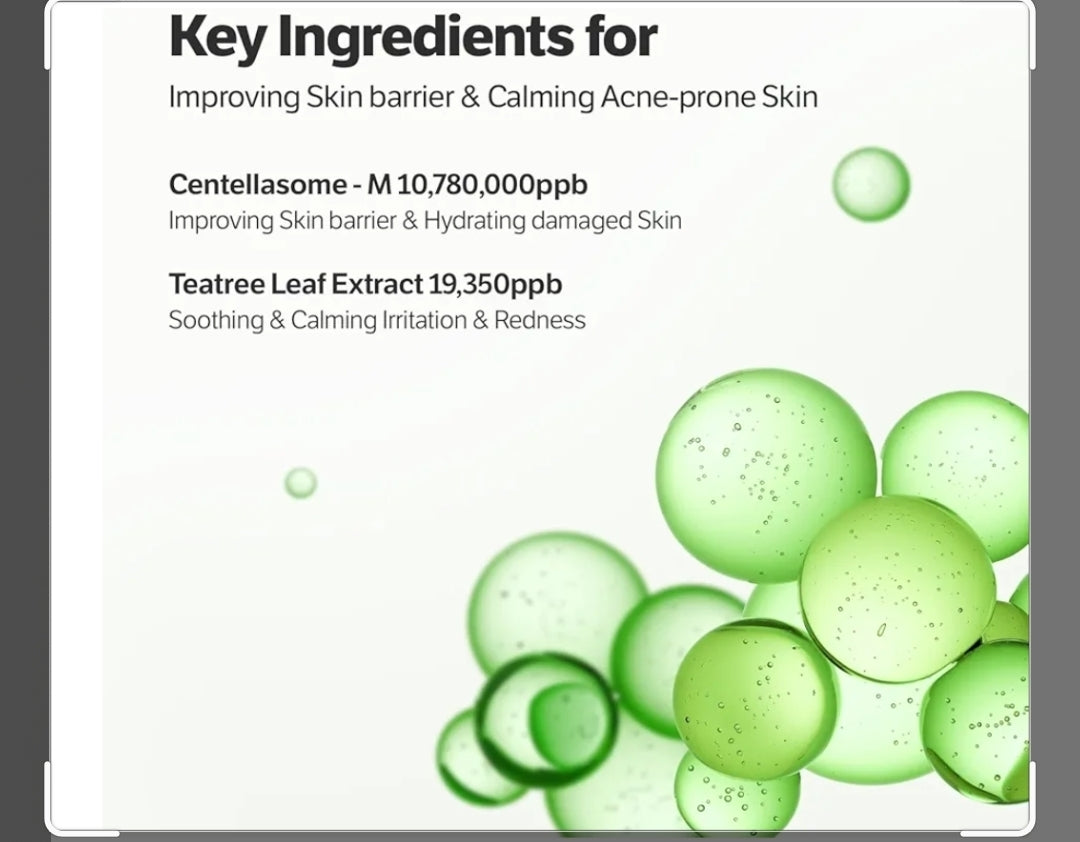 SUNGBOON EDITOR Deep Collagen CICA Tea tree Overnight Mask - Real Collagen Face Mask with Tea tree & Centella, Acne Face Mask for Calming & Soothing- 1 Mask