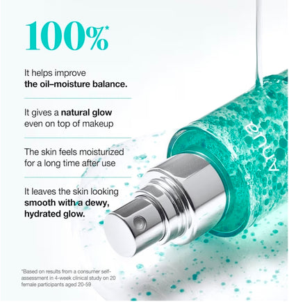 ANUA PDRN Collagen Glow Facial Serum Spray, Hydrating Face Mist, Hyaluronic Acid, dewy glass finish, All Skin Types, Instant Plumping Hydration, Firming Serum, 3.38oz