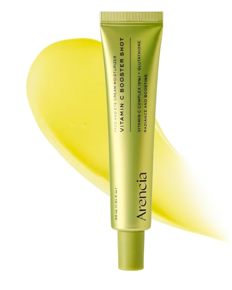 Arencia Vitamin C Booster Shot Serum - With Glutathione, Niacinamide and Vitamin E for Dark Spot Care, Fine Lines & Wrinkles, Glass Skin