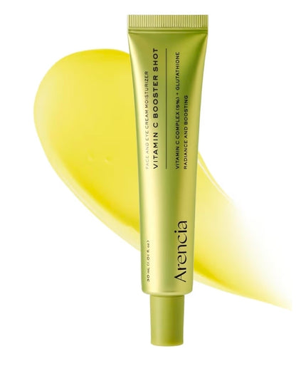 Arencia Vitamin C Booster Shot Serum - With Glutathione, Niacinamide and Vitamin E for Dark Spot Care, Fine Lines & Wrinkles, Glass Skin