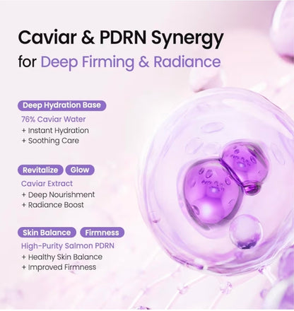 BIODANCE Caviar PDRN Jelly Serum Mist - Hydrating Face Mist, Revitalizing & Radiance Face Spray, Sprayable Hydrogel