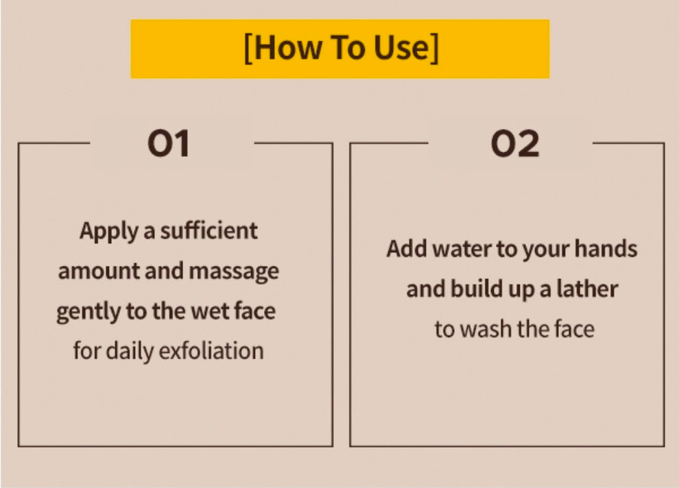 PRIMERA PRMR Organience Peeling Foam - Korean Gentle Cleanser Face Wash, 2 in 1 Facial Scrub for Exfoliating and Daily Pore Cleaning, Sensitive Skin Friendly