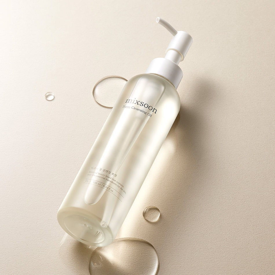 Mixsoon Bean Cleansing Oil - Removes makeup, sunscreen, and impurities without leaving behind any greasy residue