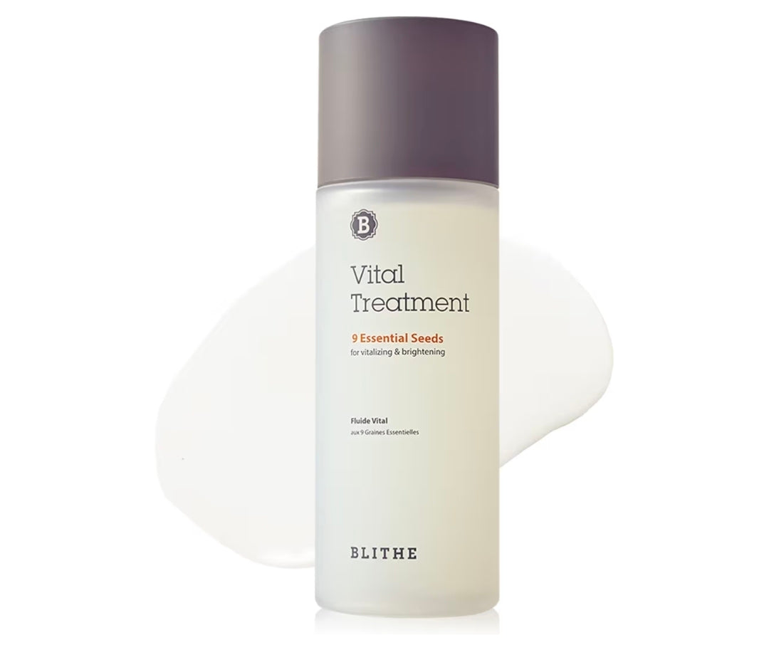 Blithe Vital Treatment 9 Essential Seeds Niacinamide Toner - Skin Essence for Face, Clarifying Skin Vitalizing & Dark Spots - Hyperpigmentation Care
