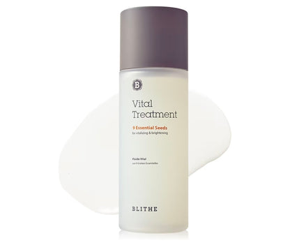 Blithe Vital Treatment 9 Essential Seeds Niacinamide Toner - Skin Essence for Face, Clarifying Skin Vitalizing & Dark Spots - Hyperpigmentation Care
