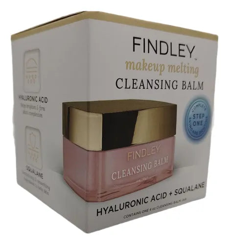 Bálsamo limpiador fundente Findley Makeup - Ácido hialurónico + escualeno en un solo paso