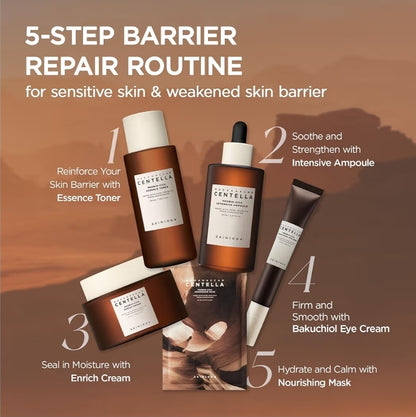 SKIN1004 Madagascar Centella Probio-Cica Intensive Ampoule 3.38oz - Vegan fermented Centella, Soothes the skin and strengthens the barrier