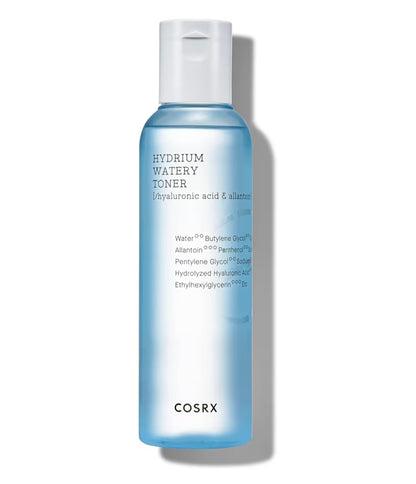 COSRX Hydrium Watery Toner - Hyaluronic Acid, Allantoin, Repairs and cools down the skin, Panthenol, for Sensitive Skin 5 oz