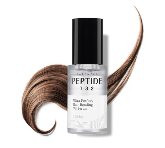 COSRX PEPTIDE 132 Ultra Perfect Hair Bonding Oil Serum - Keratin Treatment for Frizzy, Damaged, Dry Hair – Repairs Split Ends, Adds Hair Gloss with Argan & Jojoba Oils – For All Hair Types