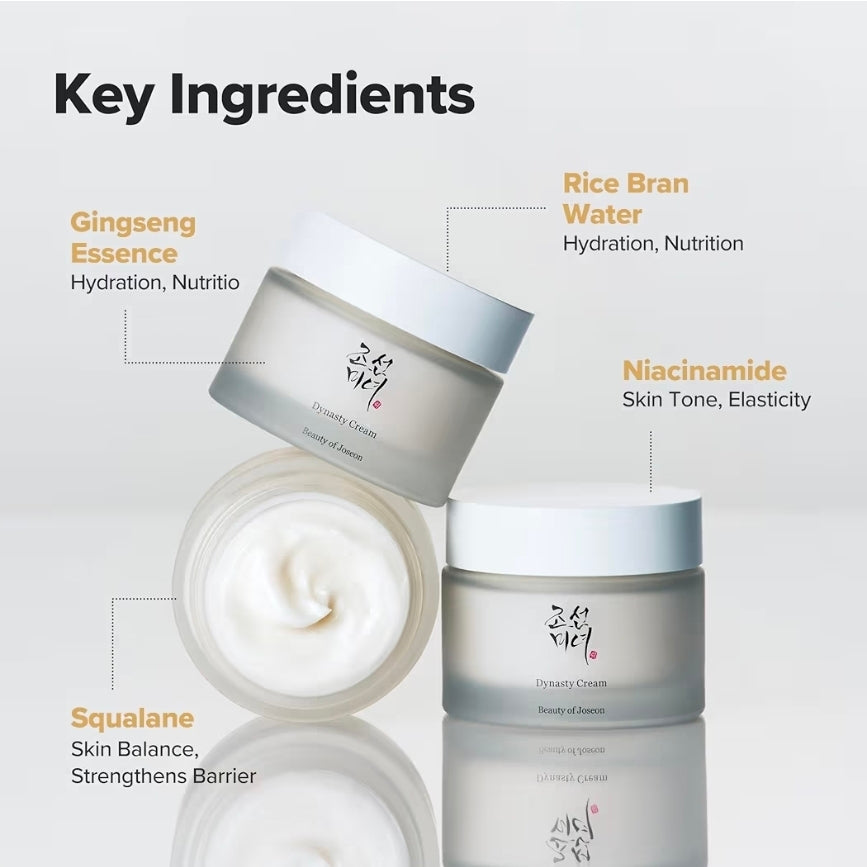 Beauty of Joseon Dynasty Cream Hydrating - Face Moisturizer for Dry, Sensitive Skin