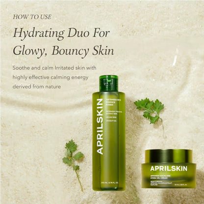 APRILSKIN Artemisia Squalane Hydra Gel Cream - Dry, Sensitive, Vegan, Cruelty Free, Low pH, Soothing & Firming, No sulfates and Artificial Fragrance