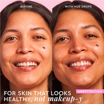 Glow Recipe Watermelon Glow Niacinamide Hue Drops Serum Sun Glow - Bronzing Drops to Brighten & Hydrate - Makeup Primer & Liquid Highlighter to Blur Pores for a Radiant, Even Skin Tone