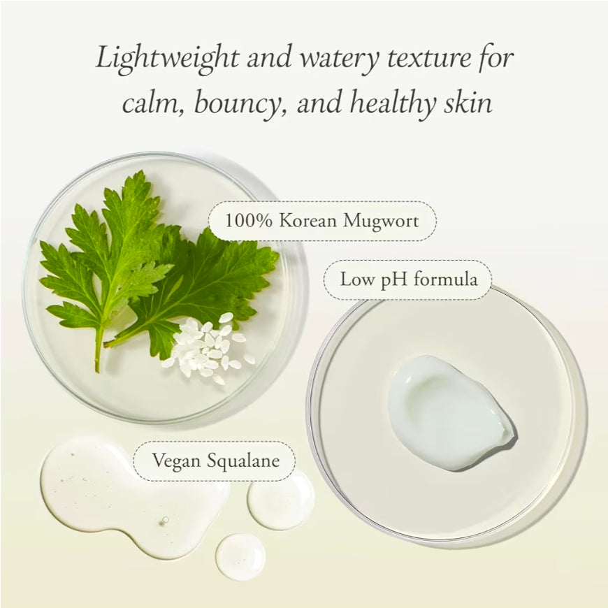 APRILSKIN Artemisia Squalane Hydra Gel Cream - Dry, Sensitive, Vegan, Cruelty Free, Low pH, Soothing & Firming, No sulfates and Artificial Fragrance