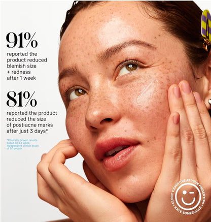 Kate Somerville EradiKate Acne Mark Fading Gel - Salicylic Acid, Niacinamide, Prebiotic Complex, Acne Treatment - Visibly Reduces Acne Scars, Clears Skin & Prevents Breakouts, Clarifies, Protects