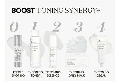 VT COSMETICS TX Toning Essence 1000 Shot - Tranexamic Acid (TXA) Serum with Niacinamide, Glutathione for Radiant Glass Skin Face, Dark Spots, Sun Spots, Age Spots, Acne Scar