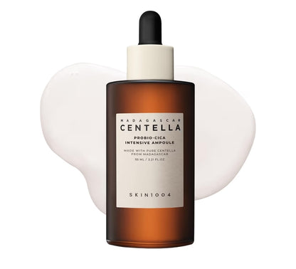SKIN1004 Madagascar Centella Probio-Cica Intensive Ampoule 3.38oz - Vegan fermented Centella, Soothes the skin and strengthens the barrier