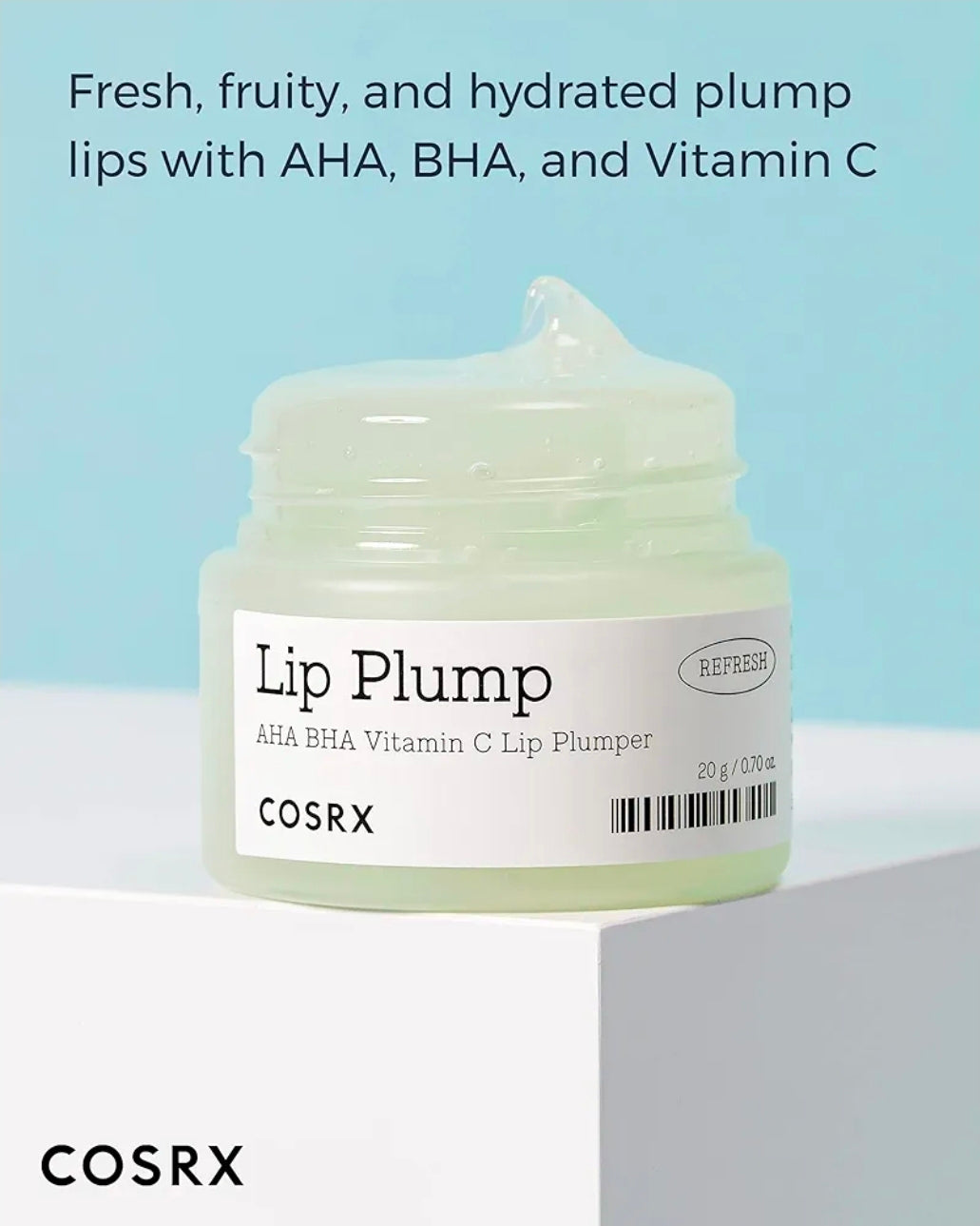 COSRX Lip Plumb AHA BHA Vitamin C Lip Plumper- Balm for Dry Chapped Li Premium SkinCare COSRX Lip Plumb AHA BHA Vitamin C Lip Plumper- Balm for Dry Chapped Li Premium SkinCare