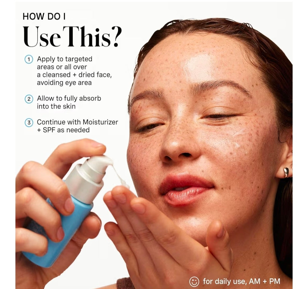 Kate Somerville EradiKate Acne Mark Fading Gel - Salicylic Acid, Niacinamide, Prebiotic Complex, Acne Treatment - Visibly Reduces Acne Scars, Clears Skin & Prevents Breakouts, Clarifies, Protects