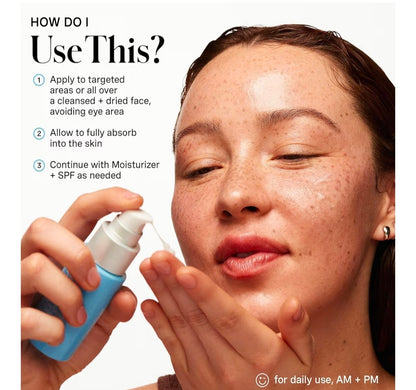 Kate Somerville EradiKate Acne Mark Fading Gel - Salicylic Acid, Niacinamide, Prebiotic Complex, Acne Treatment - Visibly Reduces Acne Scars, Clears Skin & Prevents Breakouts, Clarifies, Protects